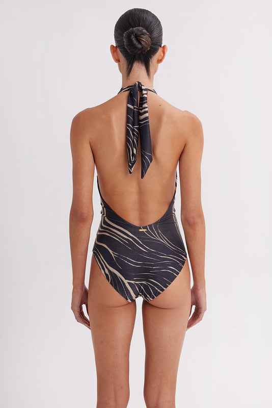 Waves One-Piece Swimsuit