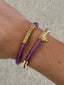 Gold and Colorful Beads Bracelets