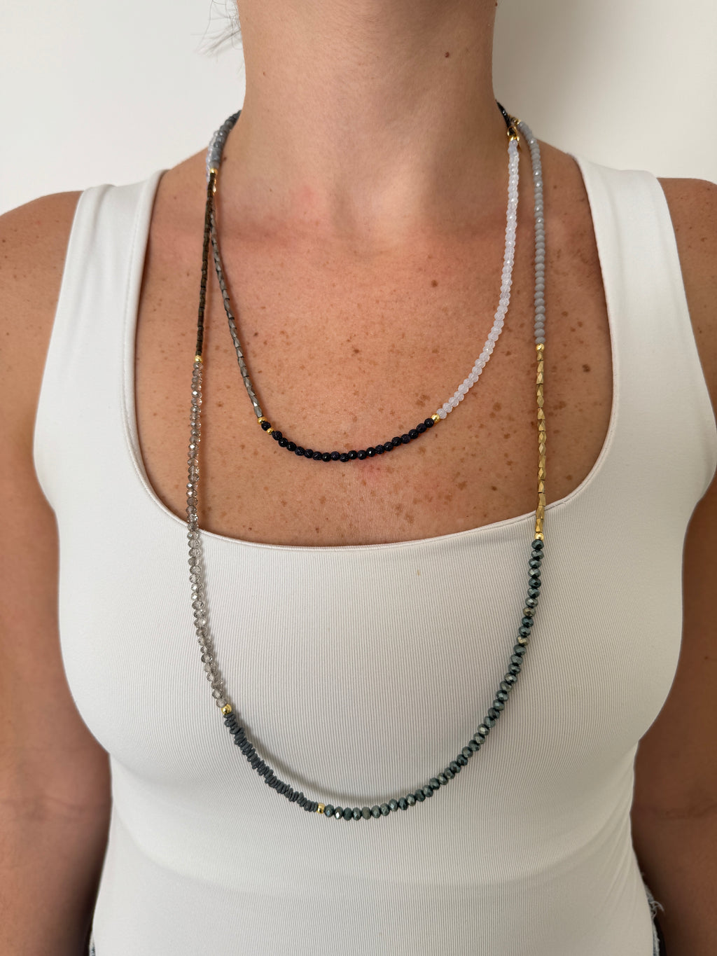 Mini Beads Infinite Necklace