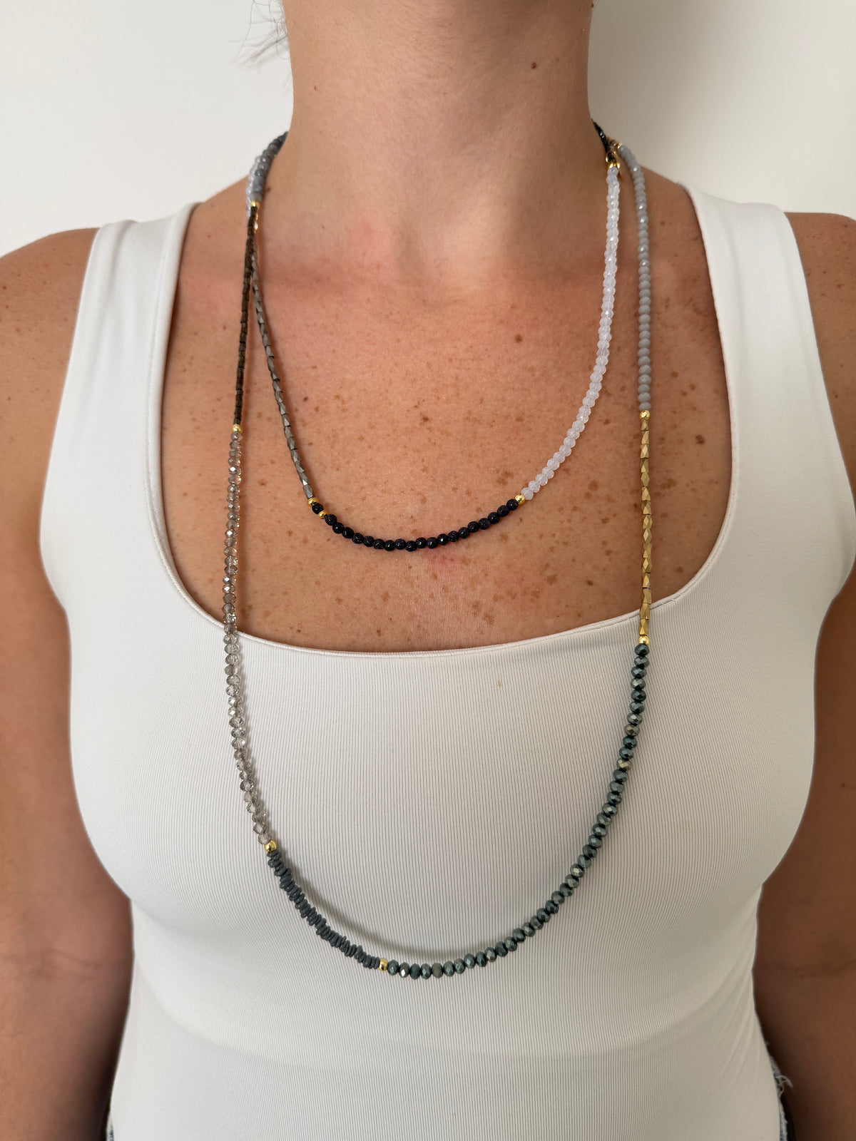 Mini Beads Infinite Necklace