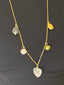 Semi Precious Heart Necklaces