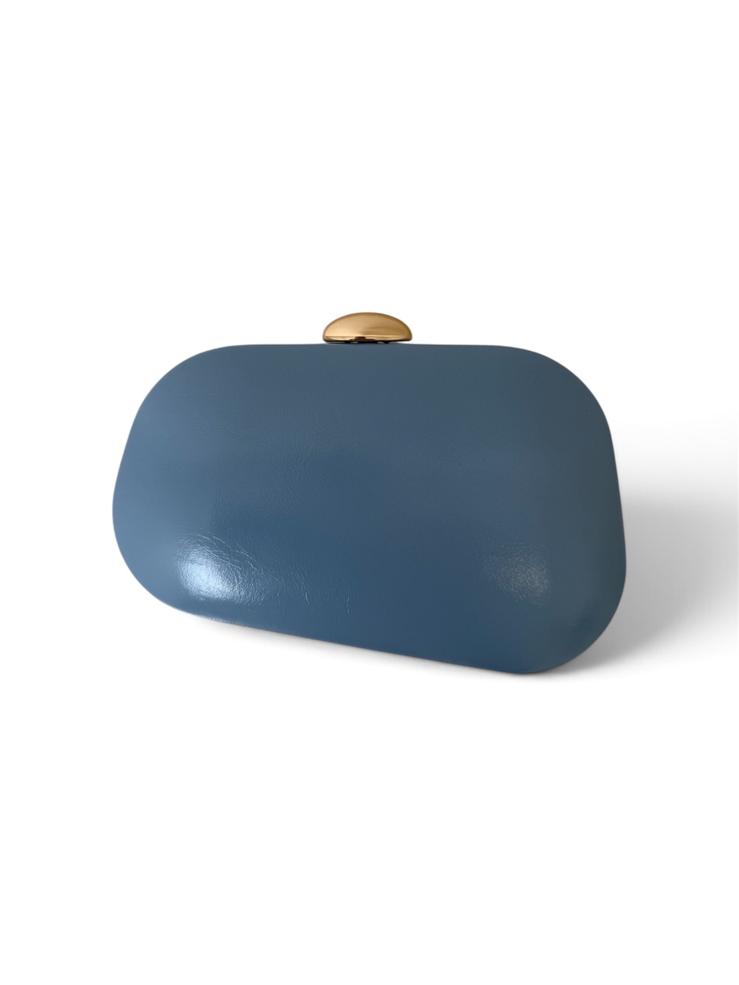 Asymmetrical Clutch Blue