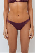 Burgundy Bikini Bottom