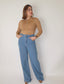 Blue Design Denim Pant