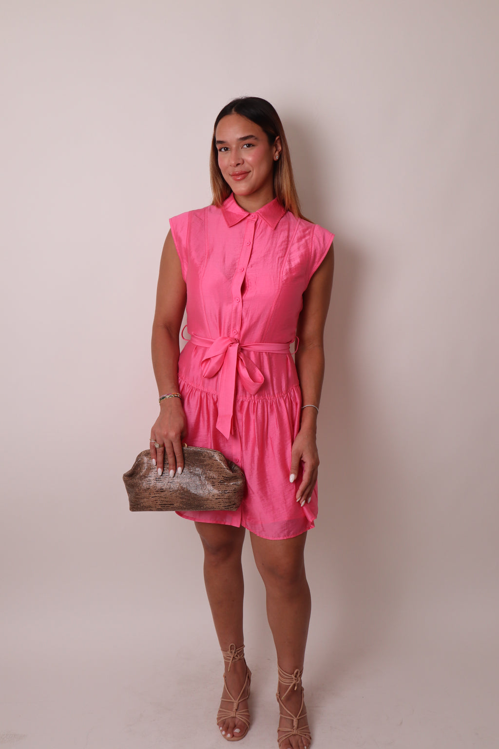 Pink Short Dress
