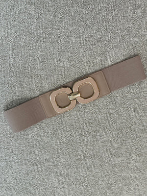 Stretch Double Buckle Belt