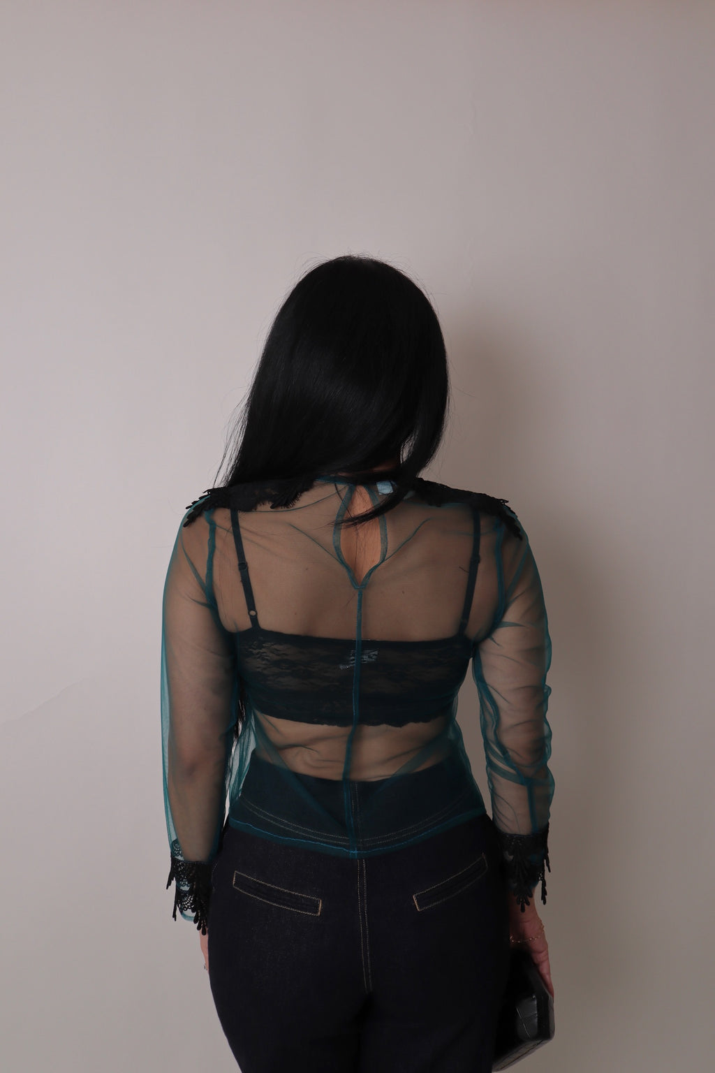 Amelie Blue Blouse