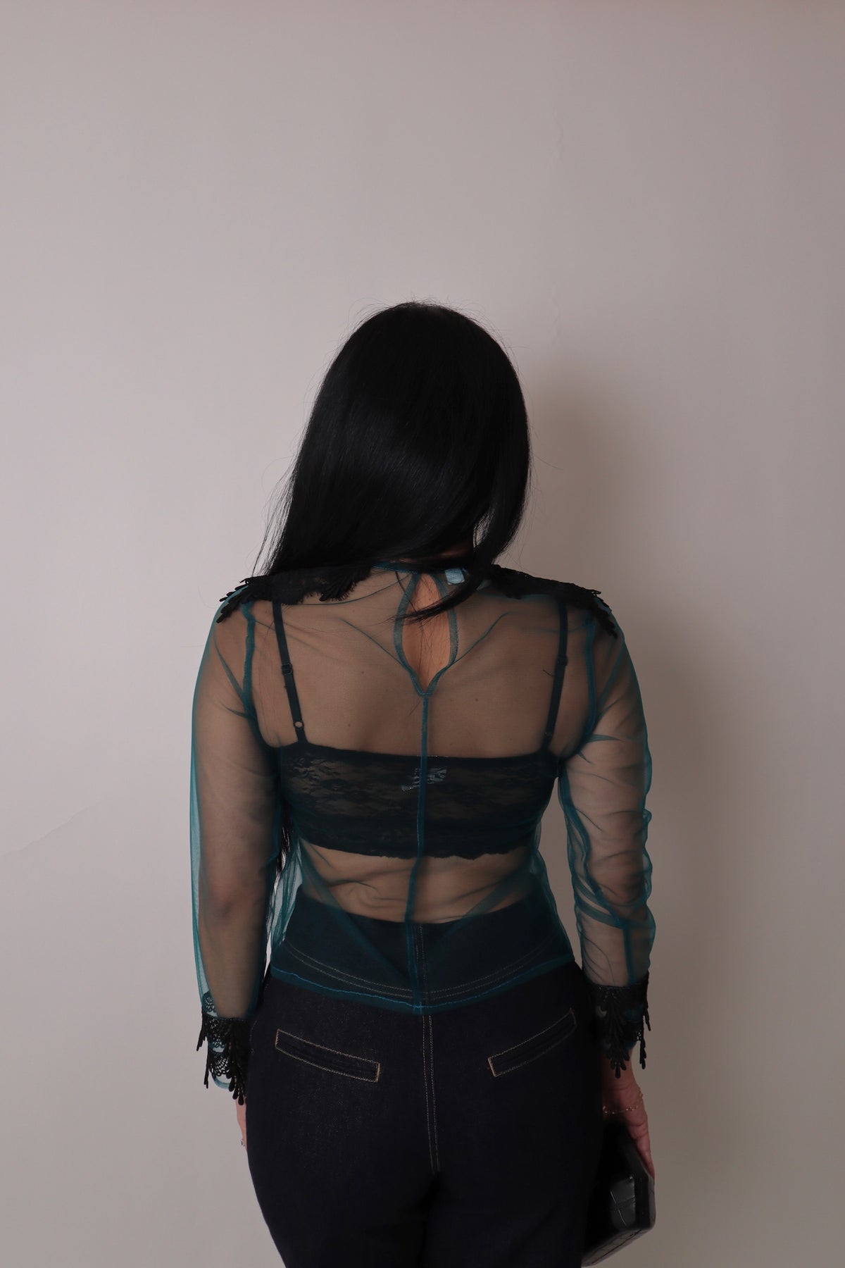 Amelie Blue Blouse