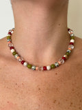 Red Dalmatian Necklace