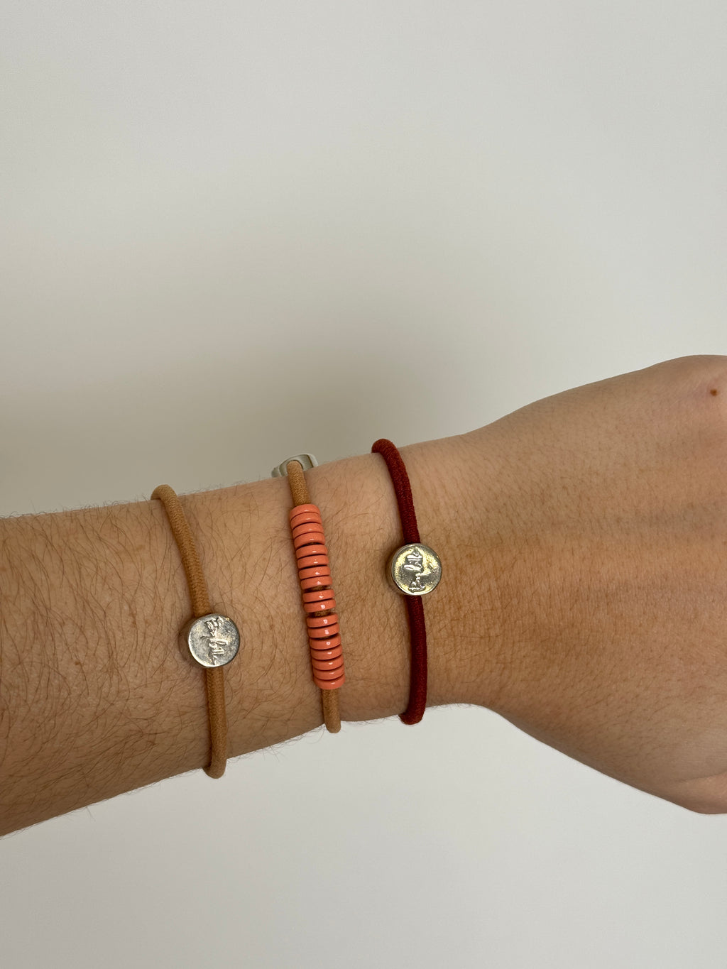 Colored Disc Mix & Match  Bracelet