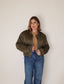 Olive Bomber Jacket