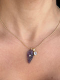 Amethyst Shell Necklace
