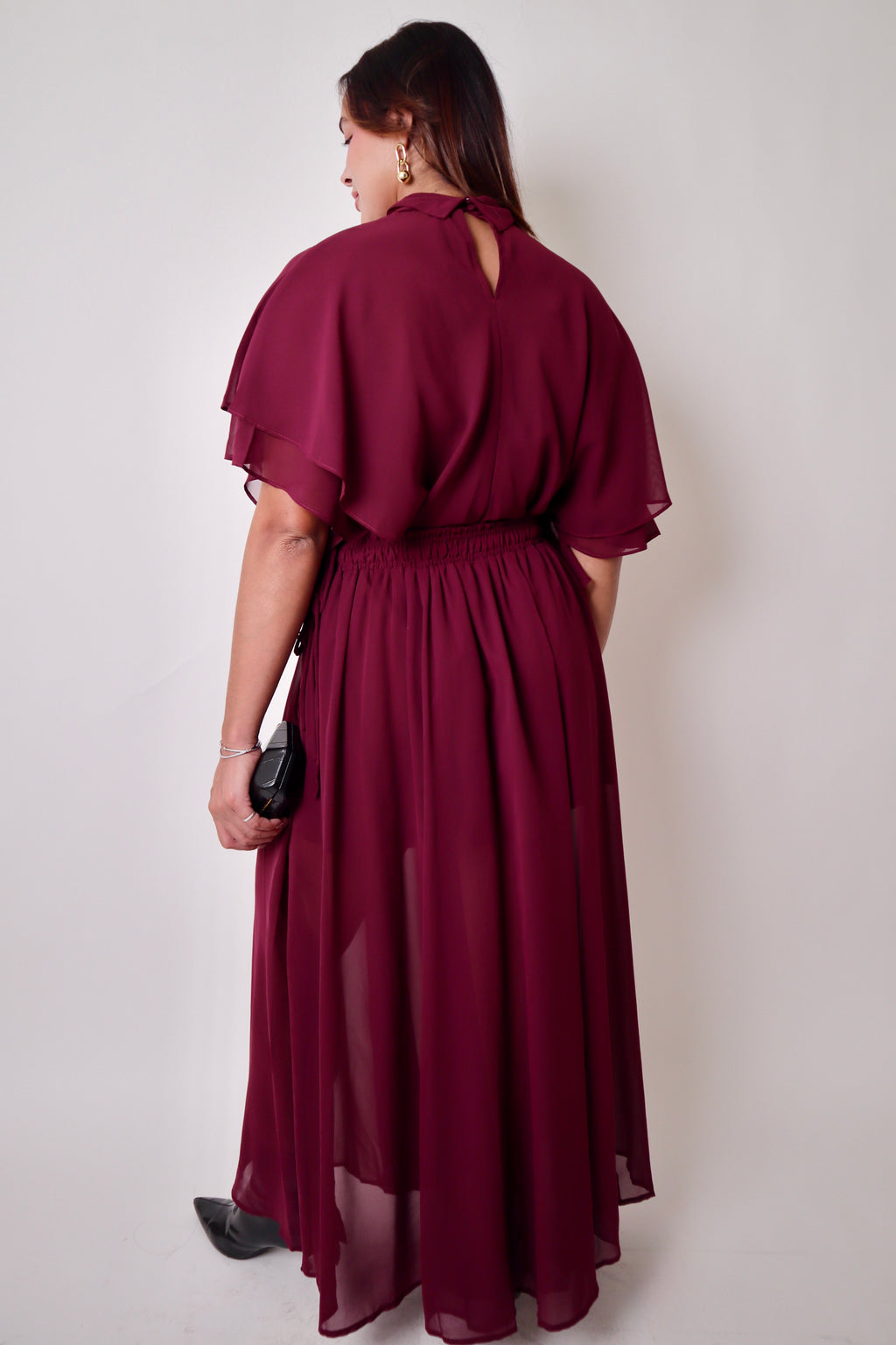 Amorette Cape Style Top
