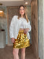 Gold Disco Mini Skirt