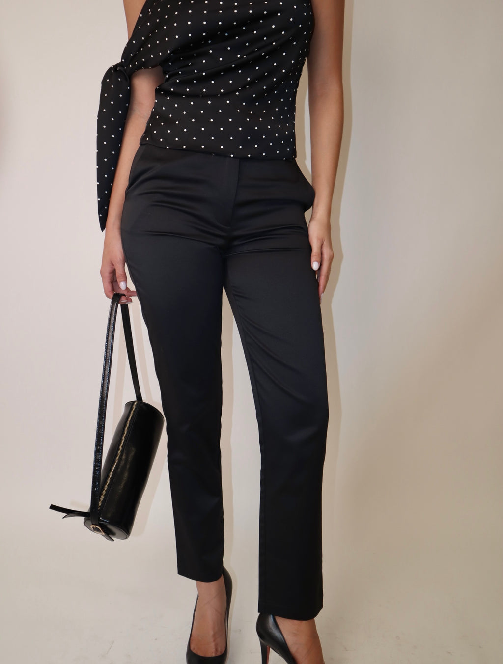 Black High Waist Pant