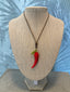 Chili in a Cord Necklace