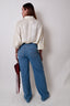 Blue Design Denim Pant