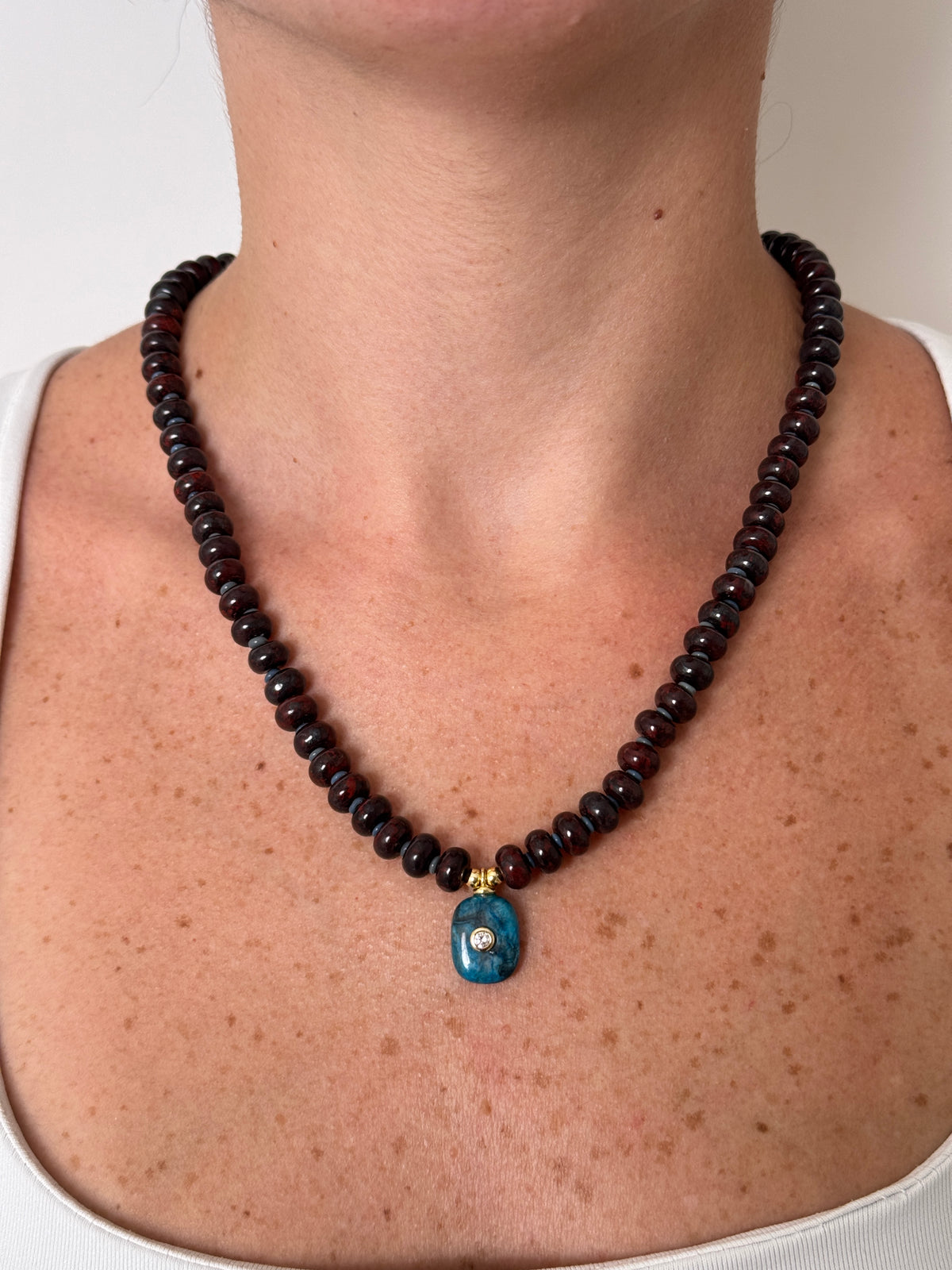 Beaded Charm Necklace