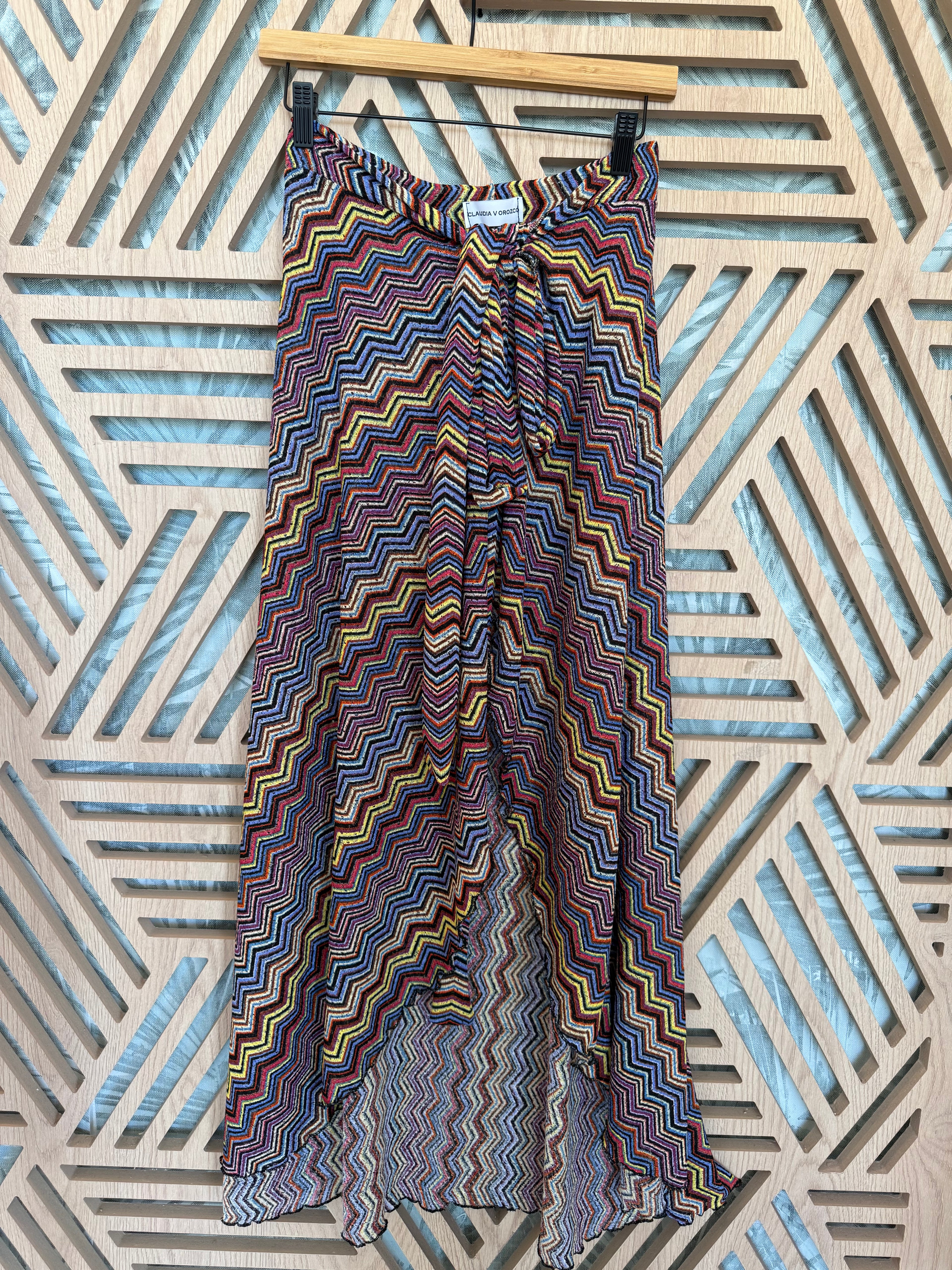 Zig Zag Sarong Multicolor