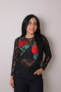 Romina Flowered Blouse