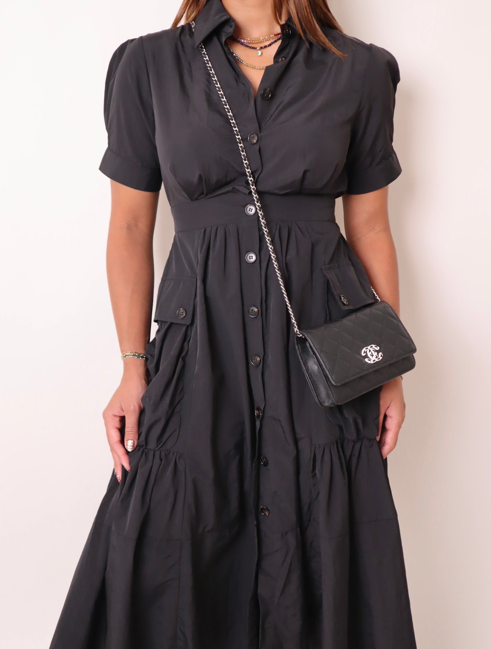 Button Down Maxi Dress