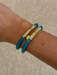 Gold and Colorful Beads Bracelets