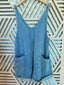 Denim Short Romper