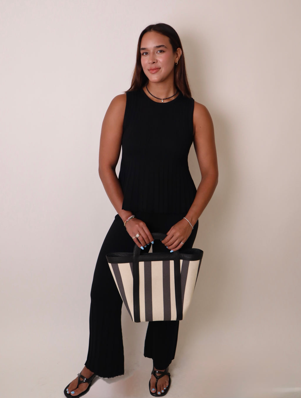 Sleeveless Knit Top