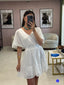 White Short Summer Dress