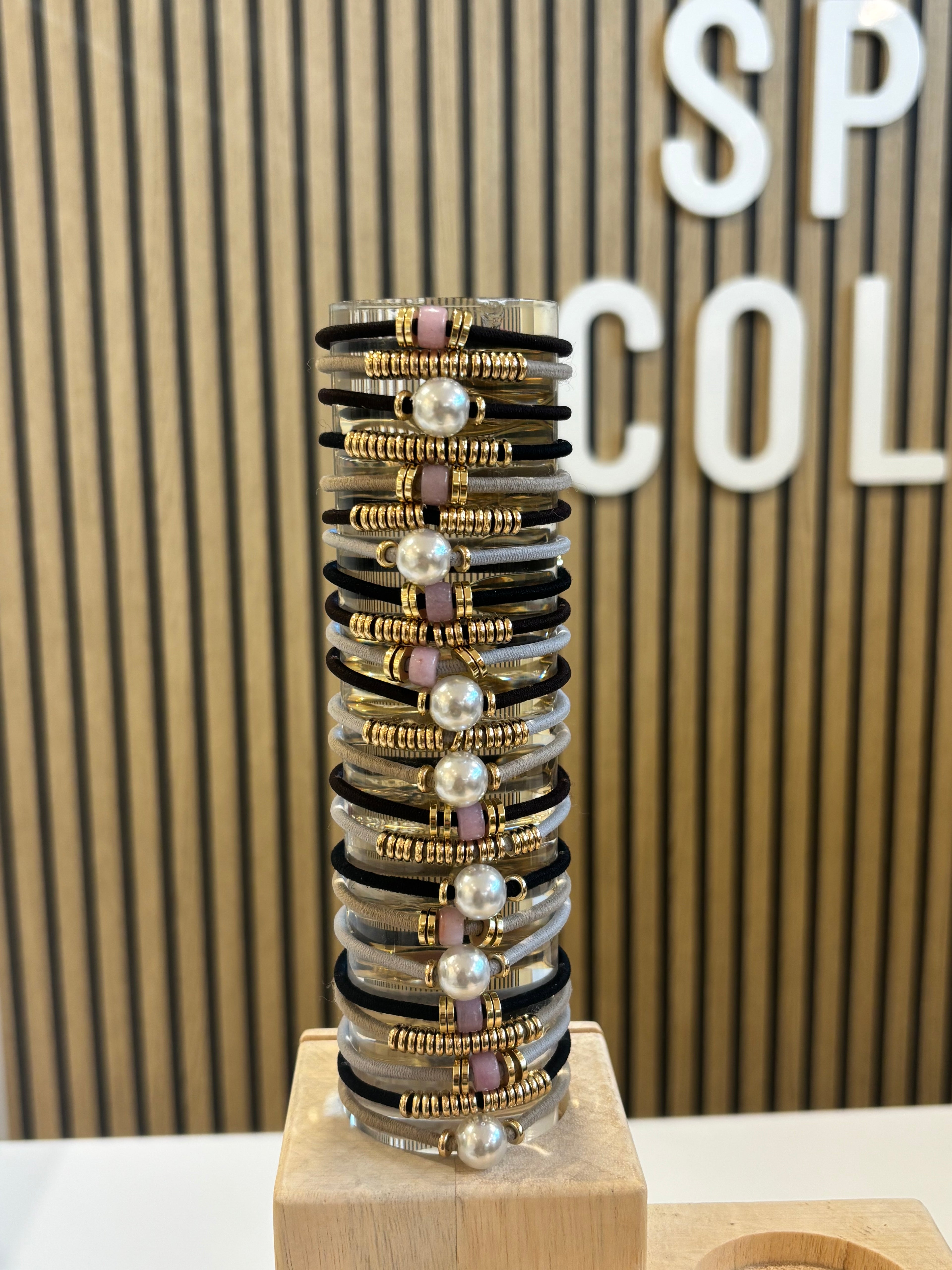 Disc Bracelet/Hairtie