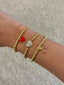 Gold Elastic Bracelets