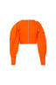 Square Neck Orange Top