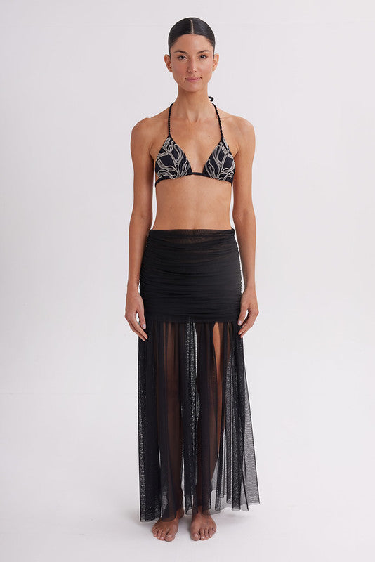 Seraine Black Skirt