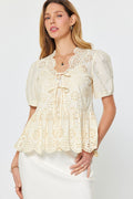Eyelet Blouse