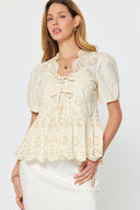 Eyelet Blouse