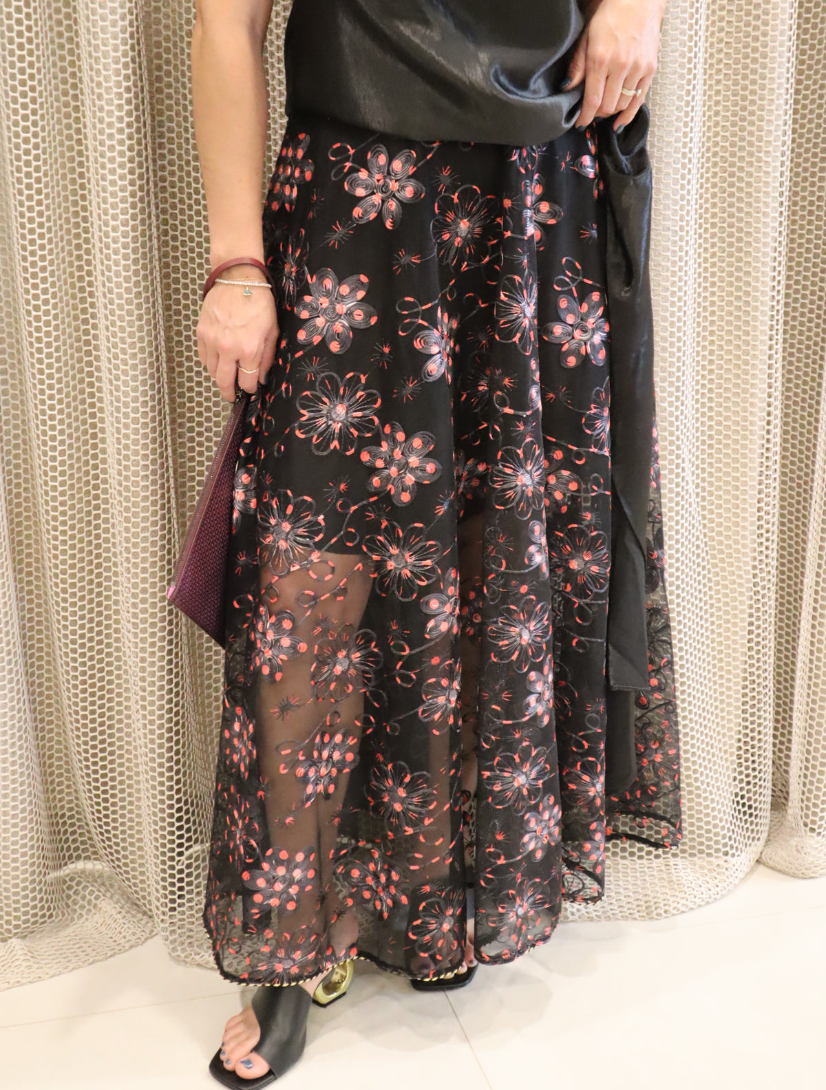 Floral Maxi Skirt