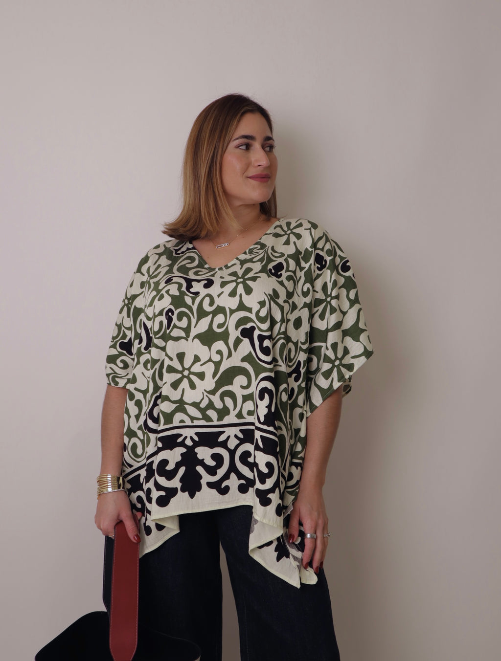 Olive Scroll Tunic