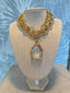 Crystal Double Chain Necklace