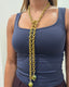 Wrap Long Bead Chain Necklace