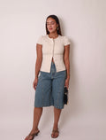 Denim Bermudas