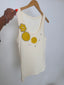 Crochet Flowers Tank Top Yellow