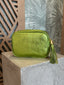 Metallic Green Square Bag