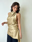 Champagne Halter Top