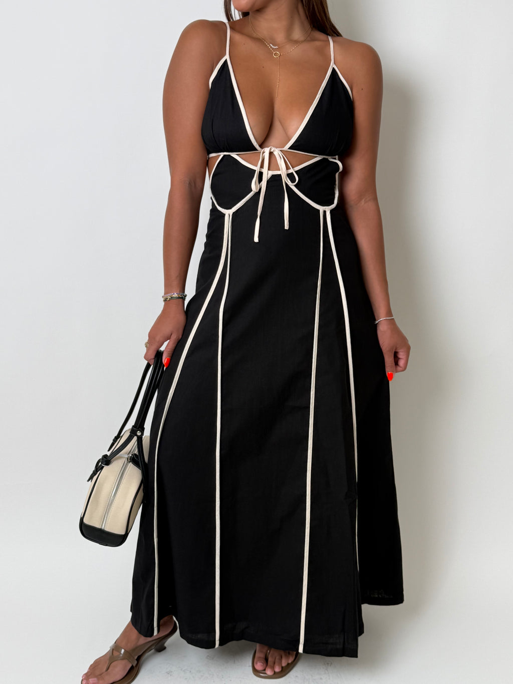 Black CutOut Dress