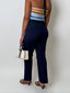 Casual Straight Leg Stretch Pants