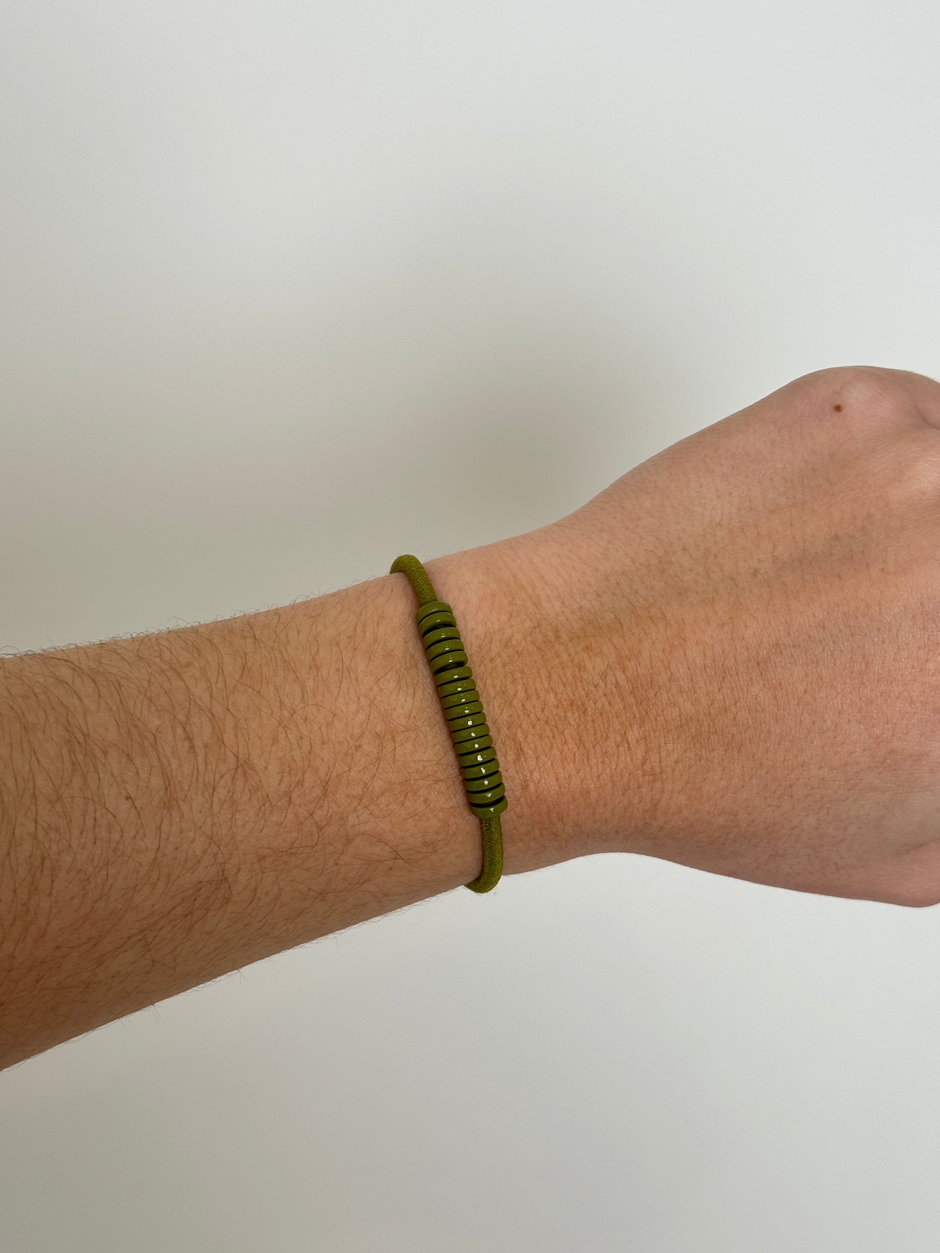 Colored Disc Mix & Match  Bracelet