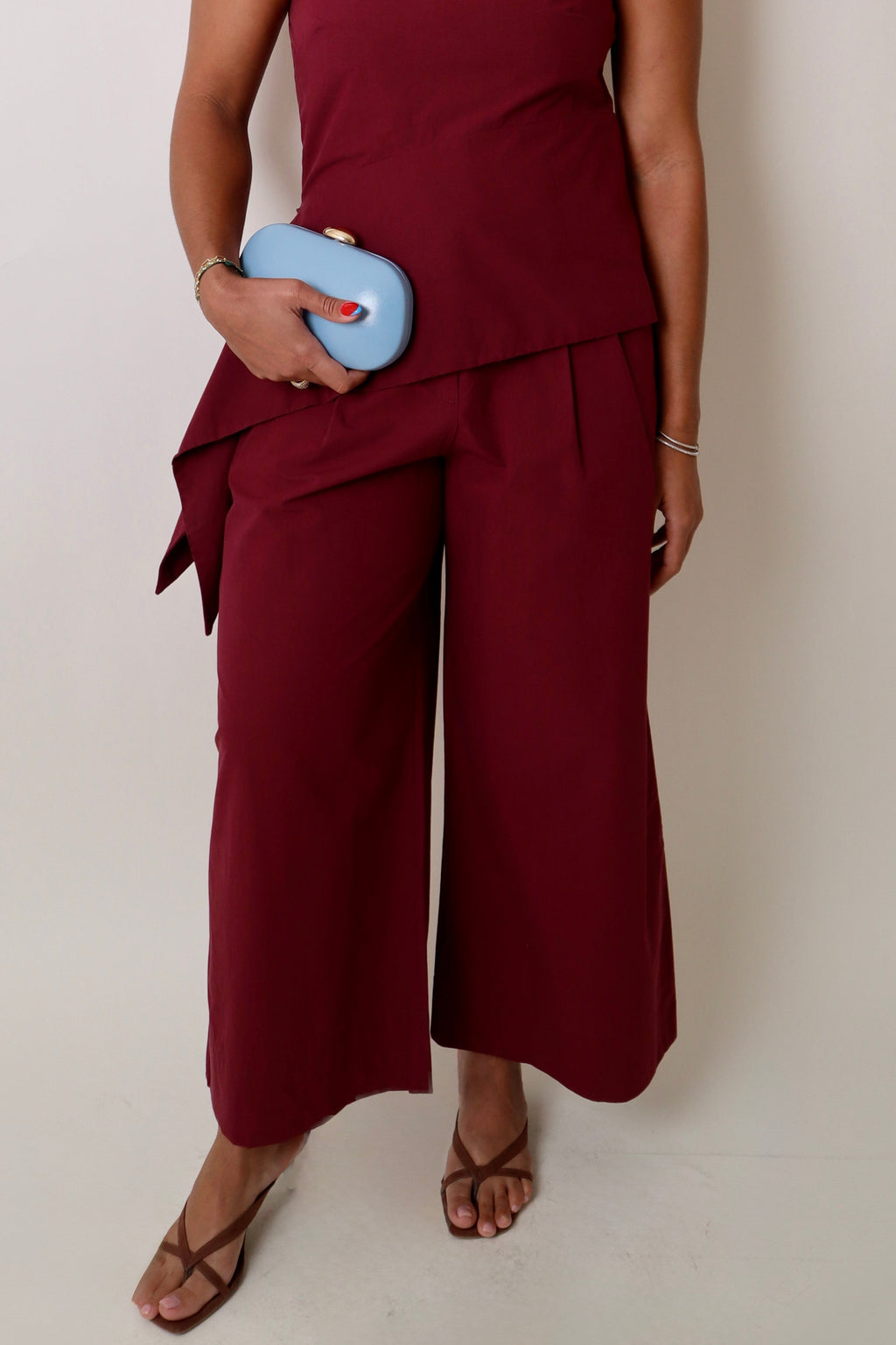 Asymmetric One-Shoulder Blouse
