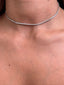 Thin Adjustable Tennis Necklace