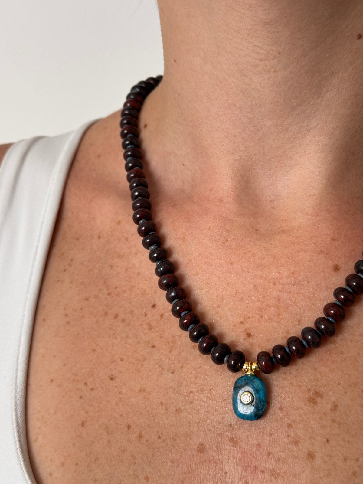 Beaded Charm Necklace