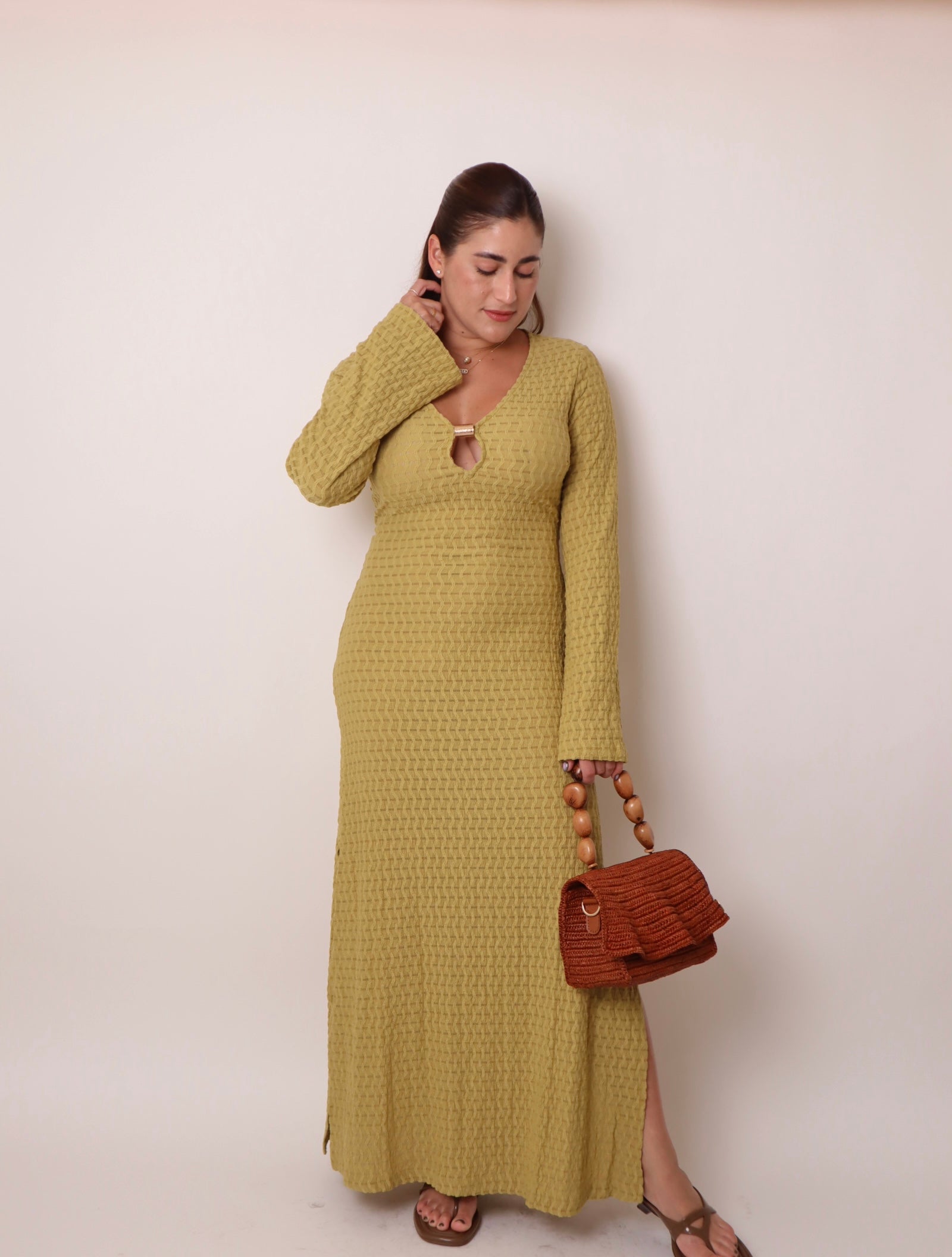 Long Sleeve Maxi Dress